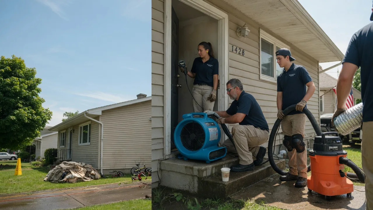 Water Damage Restoration in Dongola, IL near me
